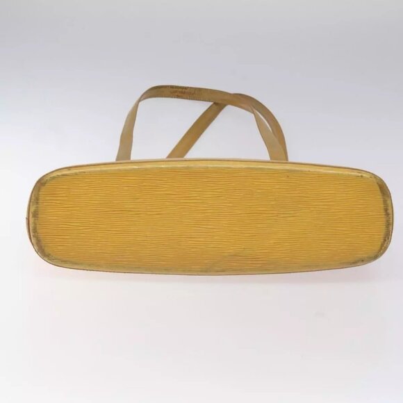 LOUIS VUITTON Epi Lussac Shoulder Bag Yellow - Picture 10 of 16